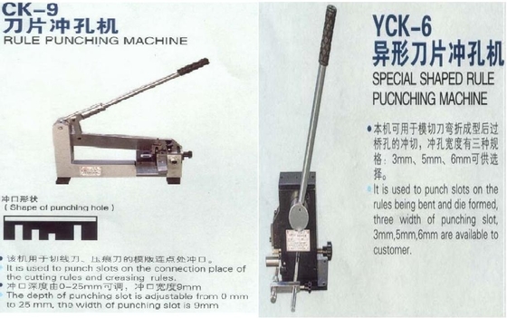 CK-9 yck-6 χειρωνακτική χαράζοντας Punching γεφυρών/μετάλλων μηχανών μηχανή
