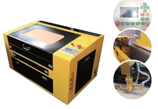 Μηχανή χάραξης λέιζερ του CO2 320x200mm για την παραγωγή γραμματοσήμων και τη χάραξη ξυλείας