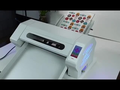 Υψηλή επαγγελματική αυτόματη μηχανή κοπτών ετικετών πολυ-φύλλων τροφών για τη βιομηχανία εκτύπωσης